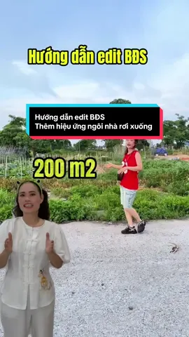 Cách edit Bất động sản hiệu ứng Ngôi nhà rơi xuống khu đất, bay đi #CapCut #huecongnghe #cachlamvideo #edit #editbds 