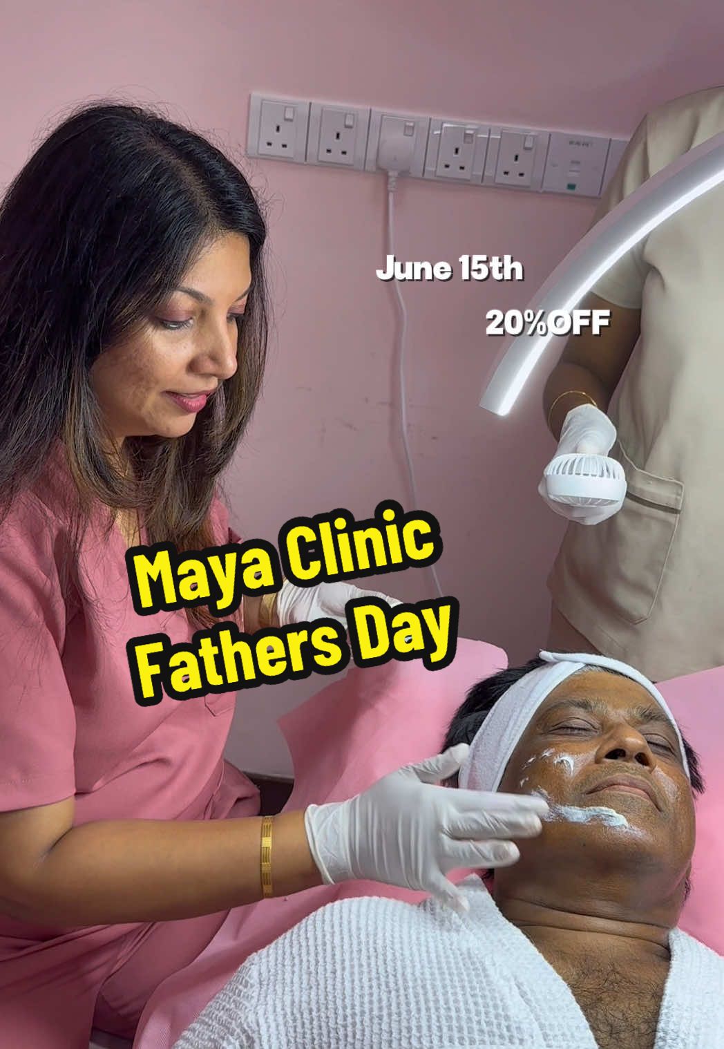 තාත්තව ලස්සන කරලා ගමු! @Maya Clinic 