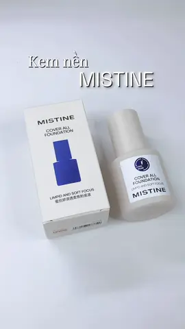 Một em kem nền rất đáng thử trong năm 2025 #mistine #kemnen