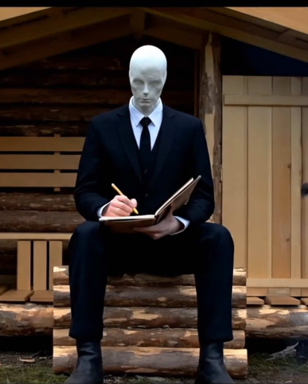 Slender Man Survival #28 #slender #survival #slenderman #outdoorboys #asmr #fyp 