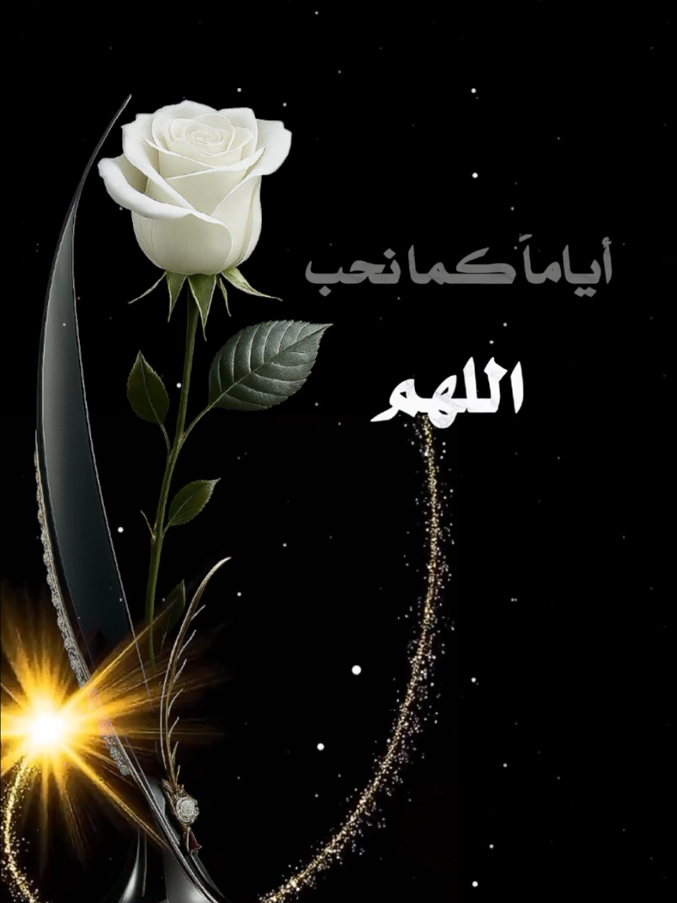 #اللهم_أياما_كما__نحب🩵