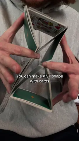 idk what this shape even is tbh #cardistry #magic #fyp #cards 