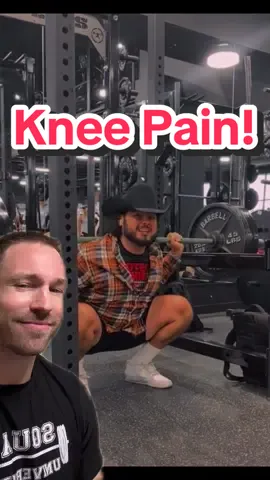 How to fix knee pain when squatting! @Javi Gonzalez 