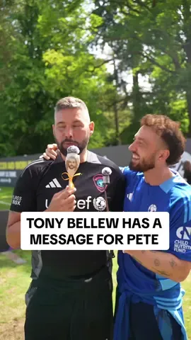 @Tony Bellew has a message for Pete #stayingrelevantpodcast #stayingrelevant #samthompson #petewicks #tonybellew #socceraid @Soccer Aid @Samthompsonuk 
