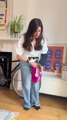 An important day, but casual outfit #grwm #OOTD #styletips #compression #adaptive #bodypositivity #lymphedema 