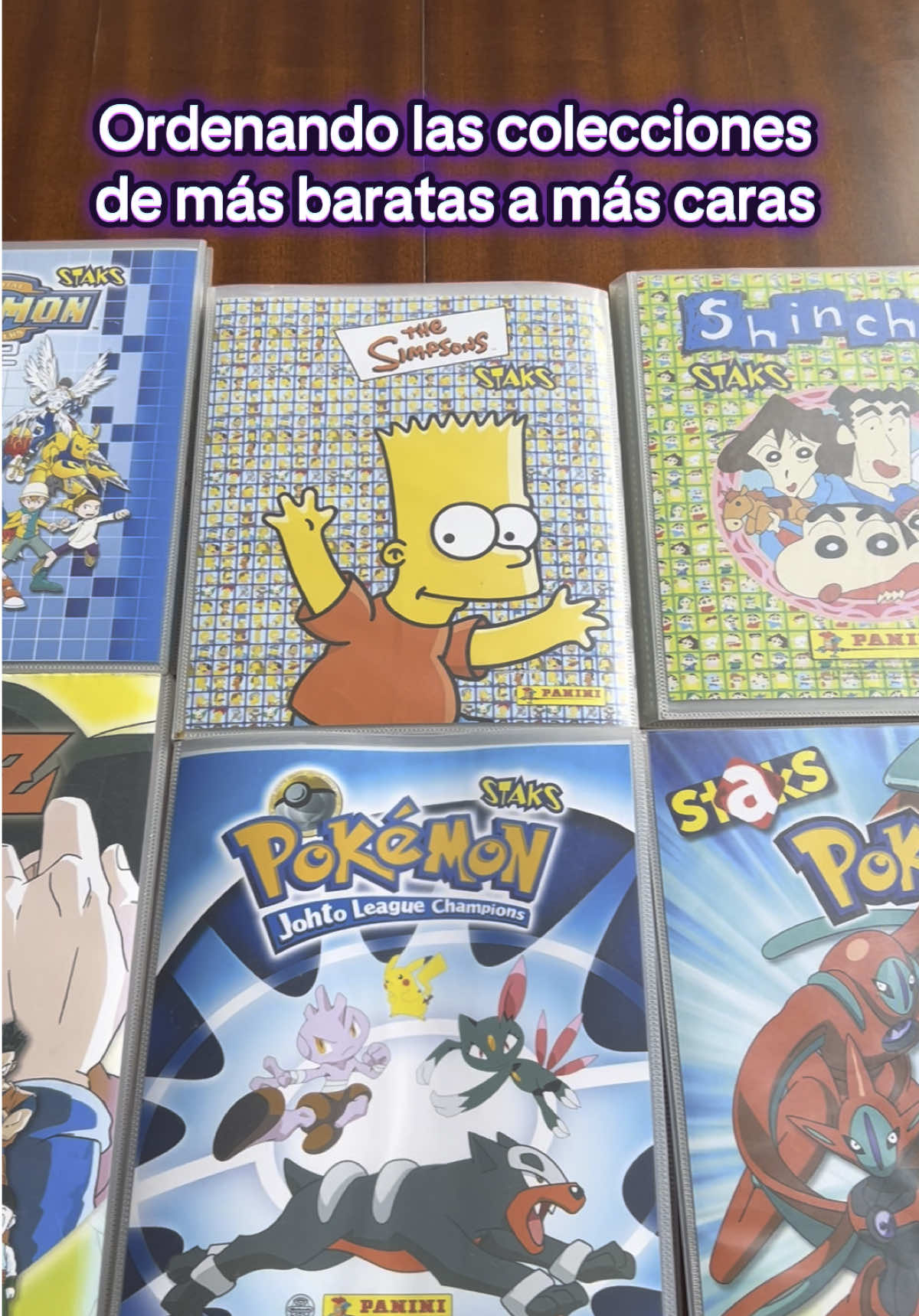 Que sea más escaso no siempre tiene que ser lo más caro !! Aquí os dejo los precios orientativos de estas reliquias !! #nostalgia #digimon #retro #pokemon #dragonball #simpsons #sinchan 
