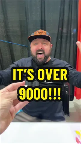 IT’S OVER 9000 MEME VOICE REVEALED!!! #briandrummond #dbz #vegeta #Kamehamehacon #itsover9000 #vegetameme 