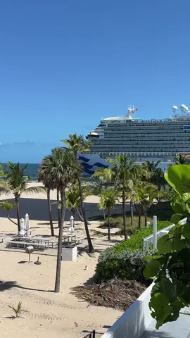 @Princess Cruises just a little different view!! Have a wonderful trip!!! #cruise #cruisetok #vacation #travel #buffyscruiseviews #balconypotatoes #fortlauderdale 