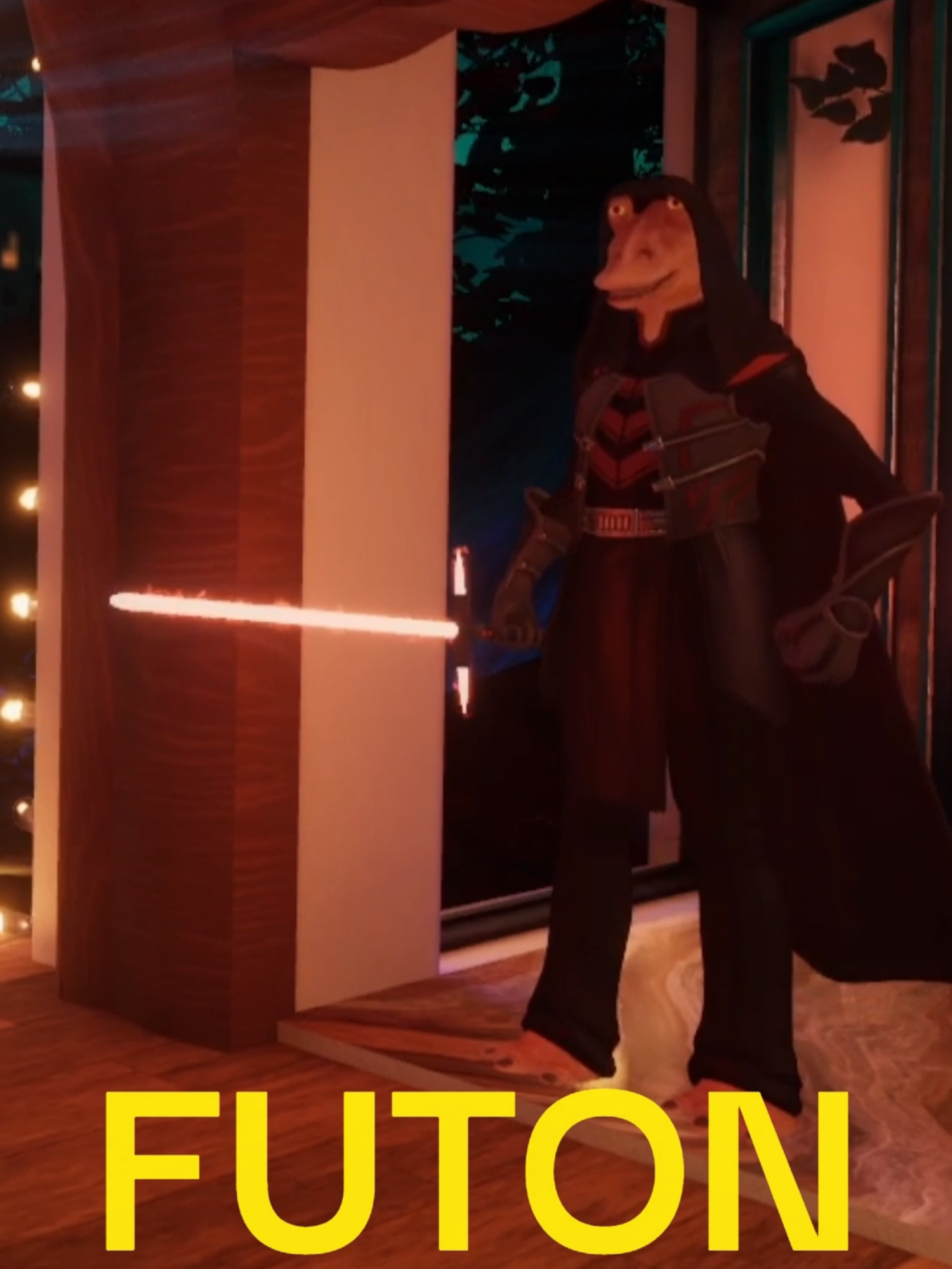 Jar Jar comes for the fut- #vtuber #vtuberclips #anime #vrchat #starwarsfan @cap_iglo
