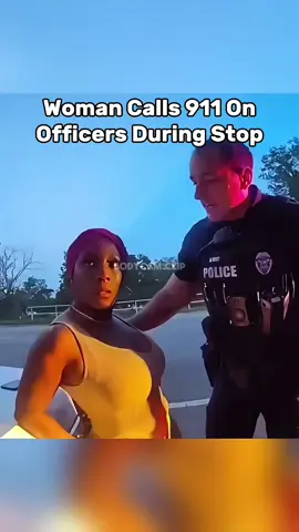 Replying to @XhaxhiMiti The woman stays on the phone with 911 as long as possible even after officers tell her she is gonna be arrested. Why do you think she did this? #bodycamera #fypツ #policevideos 