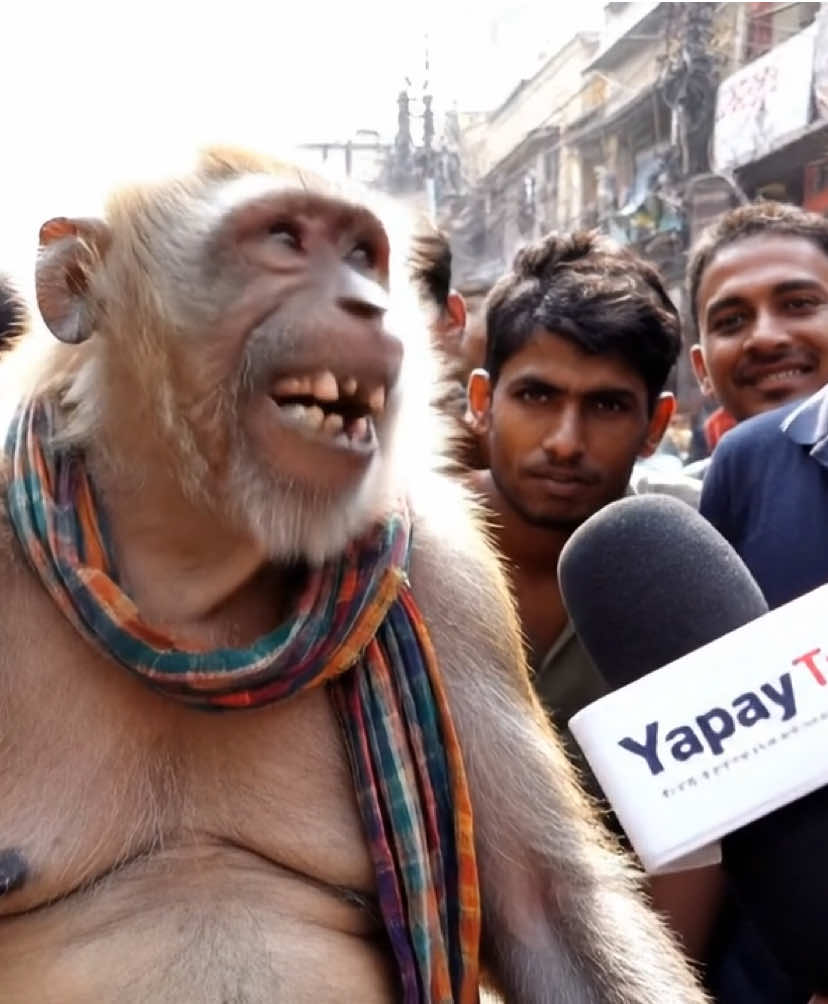 Yapay Tv Hindistan…🐵 #sokakroportajlari #keşfetteyizzz #keşfetedüş #india #global #talk #virall #komik #yapaytv #keşfetbeni #tiktokindia 