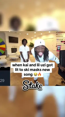 When lil uzi and Kai got lit to ski masks new song 😭 #kaicenat #liluzivert #skimask #streamer #fyp 
