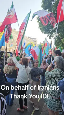 on behalf of Iranians. Thank you @IDF 