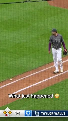 Oh no. 🙃😳 (@MLB, @FanDuel Sports Network) #baseball #MLB #fail #baseballtiktok #sports 