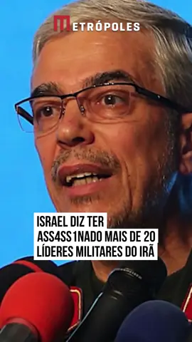 Os ataques contra o #Irã resultaram no ass4ss1nato de mais de 20 líderes militares do país, disse o governo de #BenjaminNetanyahu. A informação foi divulgada neste sábado (14/6) pelas Forças de Defesa de #Israel (FDI). ➡️ Saiba mais detalhes com a repórter Laurent Keller. #TikTokNotícias 📹 Metrópoles 