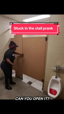 Stuck in stall prank 😂🔥 #meta #fypシ #prank #trolling #funnyvideos #blowthisup 