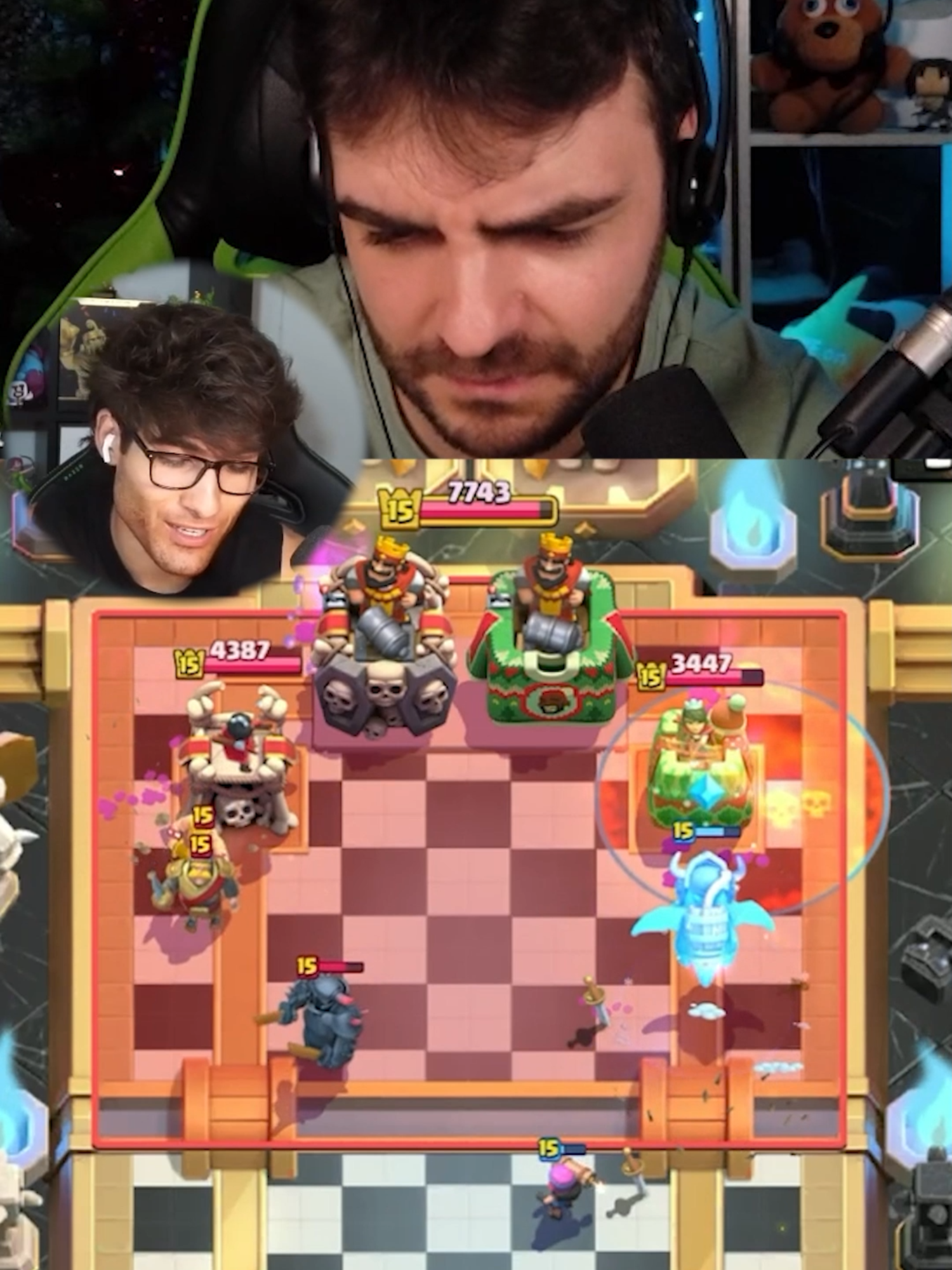 SrTumbao y Bale sonriendo en Guapo en 2 Vs 2!