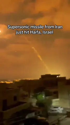 This was moments ago. After 20 months of using every weapon imaginable on Palestinians, Israel is now on the receiving end. #israel #haifa #iran #gaza #palestine #ShaunKing 