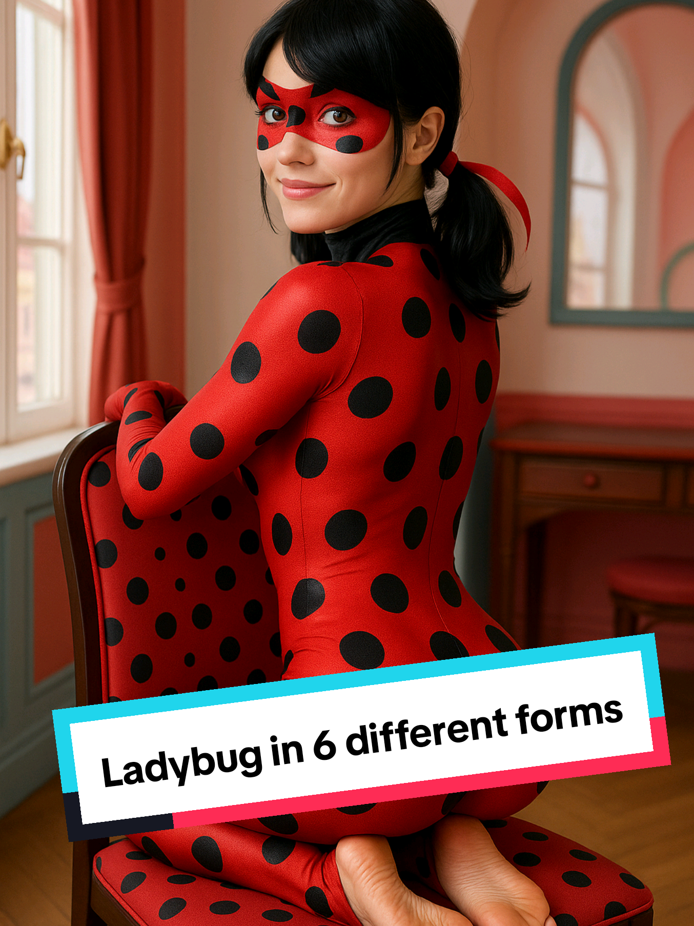 🐞 One Ladybug, Six Realities. From royal ballroom to cyberpunk alley – which version is your favorite? 🖤💻 Comment your pick below! 👇 #Ladybug #MiraculousLadybug #CosplayTransformation #AIArt #MultiverseEdit #Royalcore #Witchcore #CyberpunkStyle #BarbieAesthetic #DarkFantasy #AICharacter #TrendAlert #TikTokEdit #foryou #fypシ #ViralTransformation #BingoAkıllıKapsül 