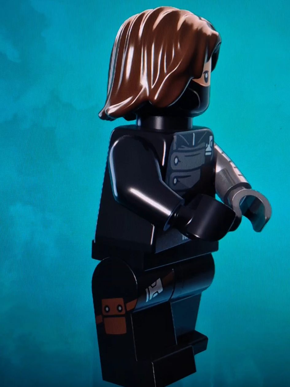 Anyone else feel like crying tonight? Cause wow… who’s out here chopping onions like that? I'm sorry ✨😃👍 — #wintersoldier #buckybarnes #thunderbolts #marvel #fortnite #lego #legofortnite #legobuckybarnes #legobucky #legowintersoldier