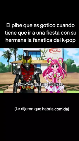 Vaya crossover mas xd 🗿#kamenriderkiva #kamenrider #kamenridermemes #meme #tokusatsu #toku #tokumemes #tokusatsumemes #prettycure