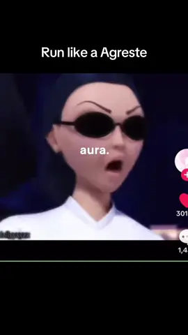 Gabriel running like he stole something 😂 #miraculousladybug #gabrielagreste #adrianagreste 