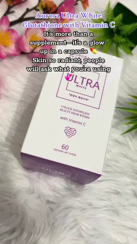 Get visibly brighter, clearer skin with Aurora’s powerful formula!  Benefits:  1.Whitens and brightens skin naturally. 2.Fades dark spots and acne marks. 3.Gives you that radiant, glowing look. 4.Boosts collagen for firmer skin. 5.Detoxifies and protects your skin from within. 6.Combats dullness and uneven skin tone. 7.Glutathione + Vitamin C = clear and youthful skin. 8.Nourishes your skin while boosting immunity. 💫 #glutathione #glutathionecapsules #whitening #vitaminc #SelfCare #skincare #skincareroutine #skincaretips #supplements #supplementsthatwork #supplementsforwomen #supplementsformen #tiktokfinds #creatorsearchinsights 
