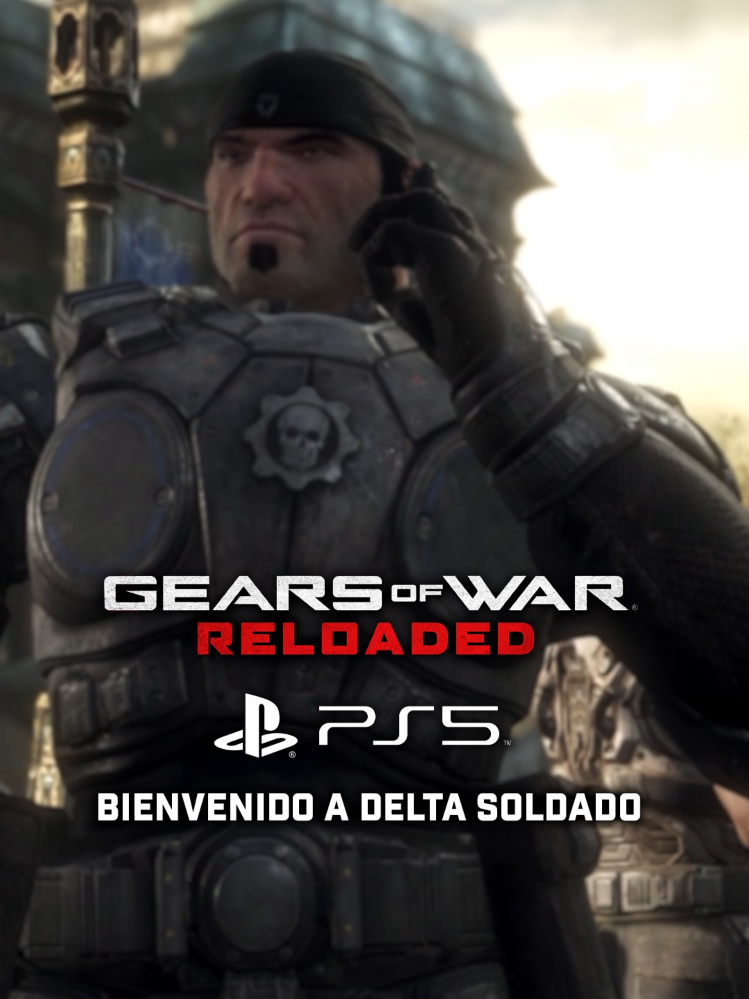Marcus Fénix le da la bienvenida a los jugadores de PlayStation #gearsofwar #gearsofwar4clips #gears #gearsreloaded #gearsbeta