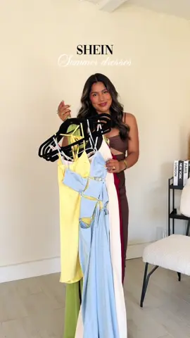 Summer dresses🌻🍉🌞 @SHEIN @SHEIN Mexico con cual se quedan?? Sigue las tiendas SHEIN Opulessa y Silquee💖 #sheintrends #sheinforall