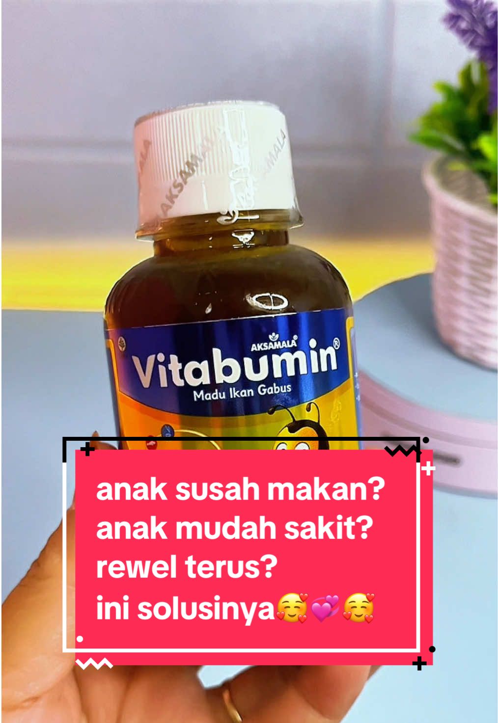 kalau anak susah makan, vitabumin solusi tepat untuk anak bunda. vitabumin adalah vitamin madu anak yang bisa meningkatkan imun agar gak gampang sakit, meningkatkan konsentrasi anak dan vitabumin juga jadi penambah nafsu makan anak #vitabumin #vitaminanakvitabumin #vitaminanaksusahmakan #penambahnafsumakananak #anaksusahmakan 