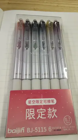 #erasableglitterpens #pens #gift #dealsforyoudays #tiktokshopfinds #TikTokShop #fypシ゚viral #TikTokShopUnboxing #stationary #setof6 #colorfulglitterpens 