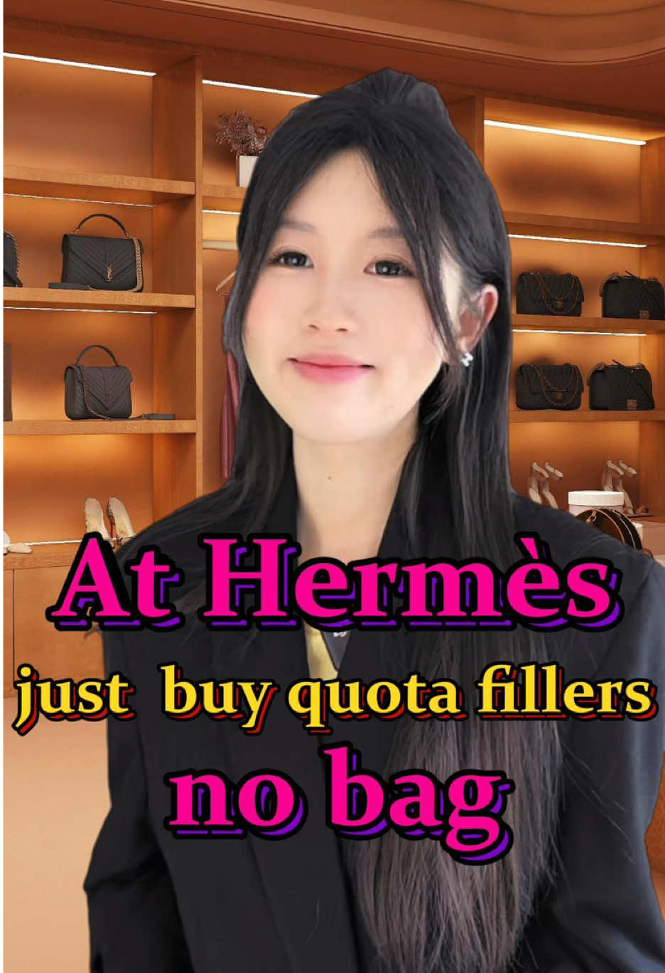 When you walk into Hermès and only buy quota fillers no bag #hermes #hermesbirkin #hermeskelly #fyp #toronto #torontolife #onluxury 