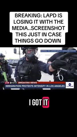 BREAKING, news anchor falsely accused of touching an officer. Officer go insane. Guys…BE CAREFUL THEY ARE LOSING THIER MINDS #LA #parade #abc #fyp #fypシ #breakingnews 