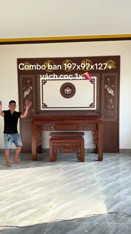 Bàn giao cho a Trường phú thọ combo phòng thờ. Ban 1m97x97x127 kèm vách cnc. Giá chỉ 1x🍠#dothocung #xuhuong #vachcnc #tiktokviral #banthohiendai #tiktok #dothohongphat #tranhtrucchi #banthocaocap #noithatdep #vachthocnc #vachcnc 