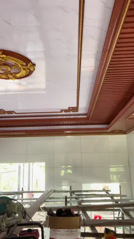 Mẫu ốp Trần nano 3 cấp cho anh chị nào cần cứ alo cho e☺️#nano #tấmốpnano #thietkenhadep #caitaonha #xuhuongtiktok #tấmốplamsóngcaocấp 