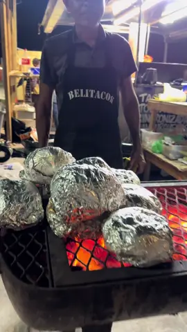 ASÍ HACEN UNA PAPA ASADA GIGANTE👌🏽