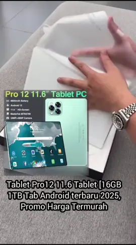 Pro12 11.6 Tablet [16GB 1TB, Tablet Android terbaru Promo Segera dapatkan sebelum kehabsian #tab #tabletandroid #tabandroid #tablet #viral 