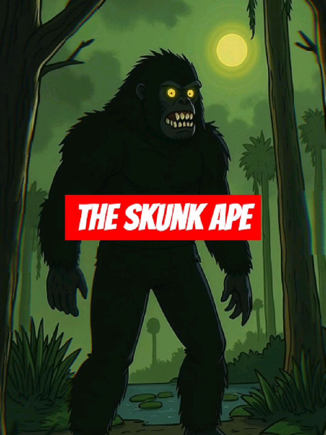 The Skunk Ape | American Urban Legend #scarystory #unitedstates #mystery #horror 