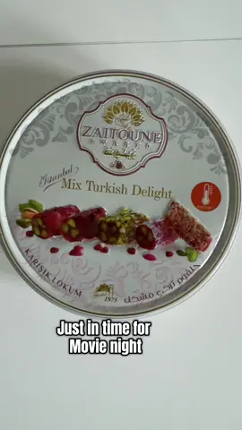 Oh my! Grab this Turkish Delight at the shopping cart now! Perfect for movie night.   #turkishdelight   #movienights   #turkishfood 
