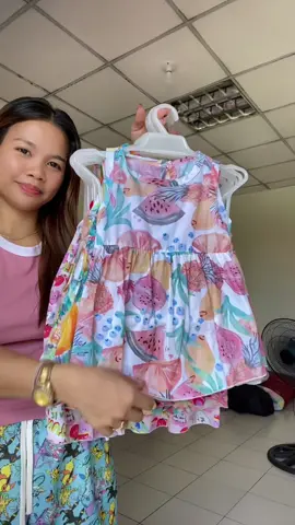 Ang Ganda talaga. Ung tela napaka Presko 😍😍 #kidswear #kidsdress #dress #fyp 