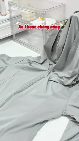 áo chống nắng vải mát mỏng nhẹ bận thích lắm ạ 😍💋🍡✨ #aokhoacchongnang #aokhoacchongnangnonto #unboxing #xuhuong #viral #mikyeon #fyp #fypシ゚viral 