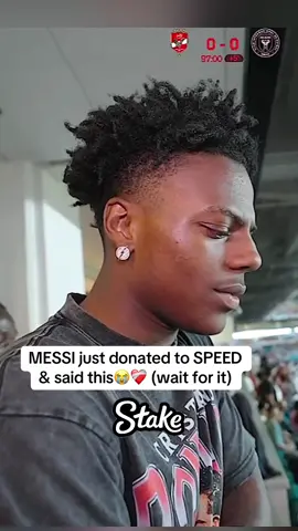 MESSI just donated to SPEED & said this😭❤️‍🩹 (wait for it) #Speed #speedclips #ishowspeed #ishowspeedclips #yt #youtube #livestream #stream #fyp #viral #fifa #worldcup #clubworldcup #messi #ronaldo #football #Soccer #worldcup2025 #ishowspeedfootball 