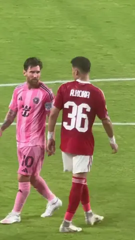 خناقة ميسي وياسر ابراهيم #foryou #fyp #fifa #worldcup #messi #alahli #foryoupage 
