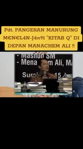 DIALOG LINTAS AGAMA. MANACHEM ALI vs PANGERAN ALI. #fyp #fypシ #fypシ゚viral #foryou #foryoupage #tiktok #viral #viralvideo #tiktokkristen #kristen #protestantmezmur #rohani_kristen  @ENG Q @Jurnal_inspirasi @ROTI HIDUP @telly lah @ruth 👑 @mqwtpzx @jhon 