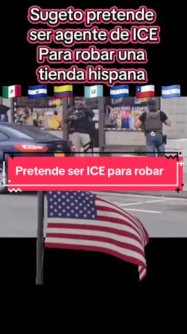 Se hizo pasar por agente de ICE para robar una tienda #ICE #noticiastiktok #agentesdeice #usa #imigrantes #videostar #foryoupage #police #pyfツviral_video 