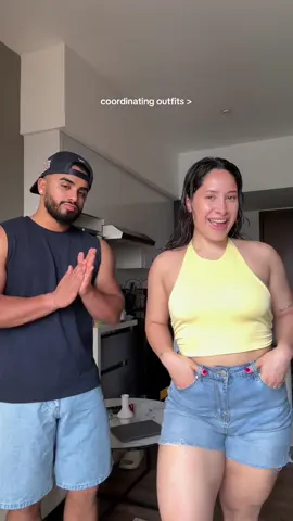 i prefer this over matching outfits 😆