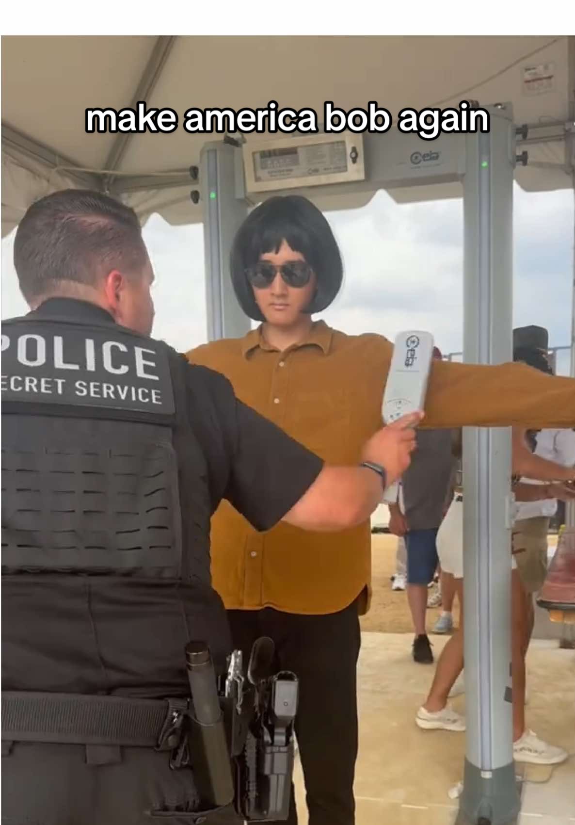 make america bob again (i went undercover at tr*mp’s military parade) 🇺🇸 #dc #bob #undercover @tyler 