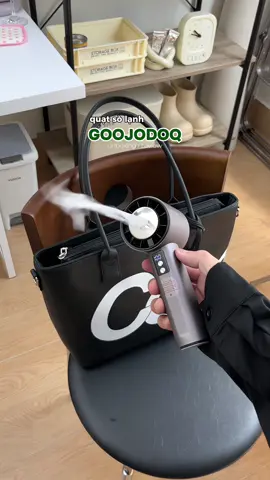 mùa hè đi ra ngoài nắng nóng 🌤️ phải mang theo em quạt sò lạnh này nè mọi người 🫧#GOOJODOQShopSuperBrandDay #TikTokShopSuperBrandDay #GOOJODOQ #xuhuong #quatsolanh #Summer #quạtmini #dientu #unboxing #viral #review #nghile2009 #quat100capdogio 