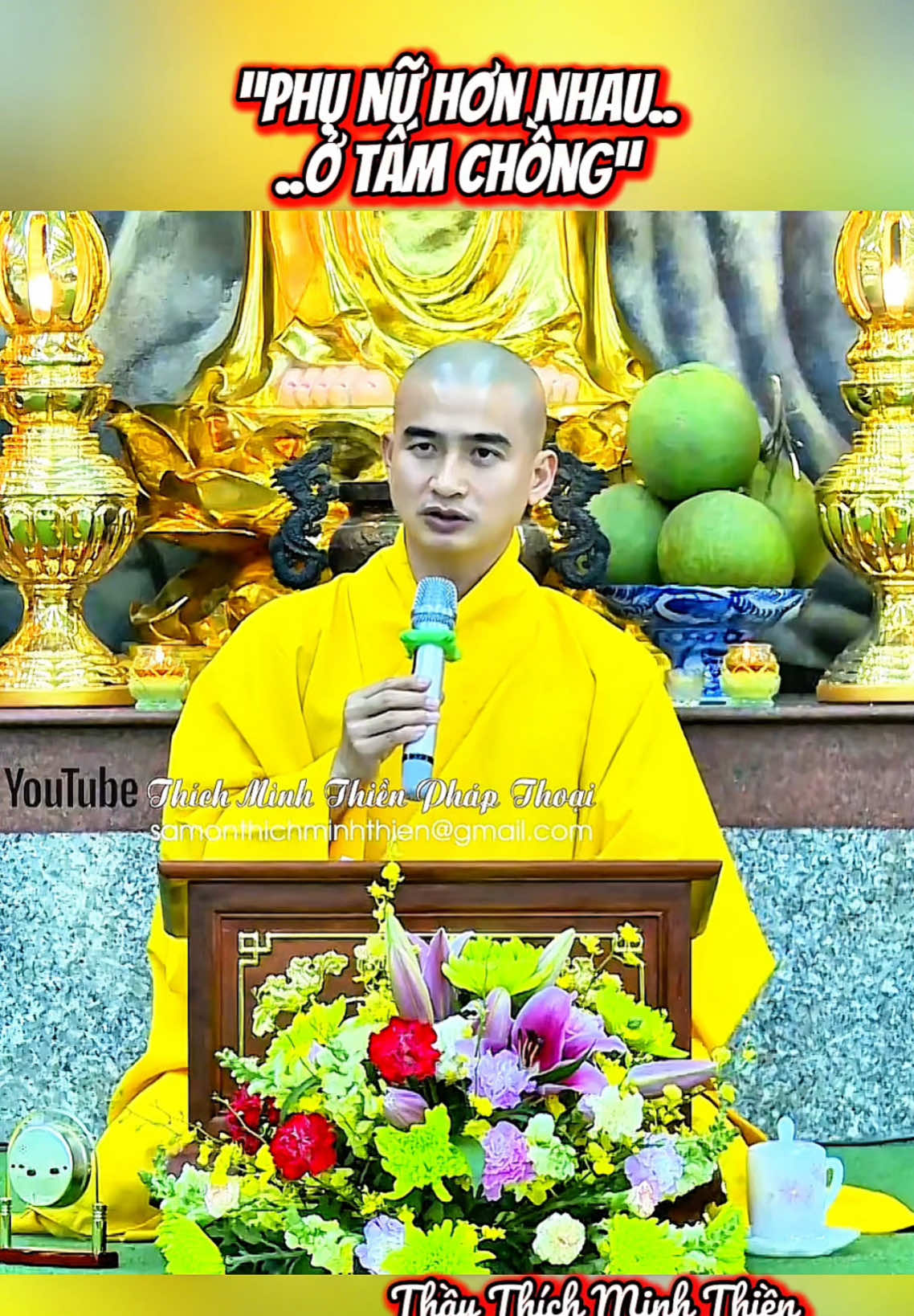 Nghe Pháp An Lạc :”Phụ nữ hơn nhau ở tấm chồng.” #loithayday #thaythichminhthien #todinhduchoa #dianbinhduong #ngoinhaphatphap 