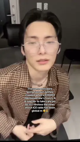 Knowing that A.C.E’s Junhee is aware of the L.A situation & at least mentioned it, is reassuring as a #CHOICE & Kpop stan. I knew I can always trust in A.C.E, as a Mexican American myself living in LA it’s tough rn and this was heartwarming to hear #에이스 #acekpop #박준희 #junhee #mexicantiktok #la #protest #kpopfyp #latina #acechoice @official A.C.E @🌊🍀heyjunhee🍀🌊 